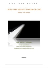 I Sing the Mighty Power of God piano sheet music cover